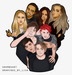 Little Mix And - Little Mix Cartoon Drawings #519546