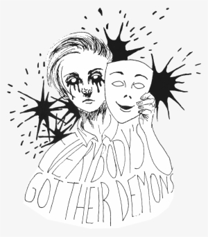 #5sos #5secondsofsummer #jetblackheart #demon #fanart - Drawing #519547