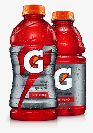 Gatorade Transparent Graphic Free Stock - Gatorade 32 Oz Fruit Punch #519987