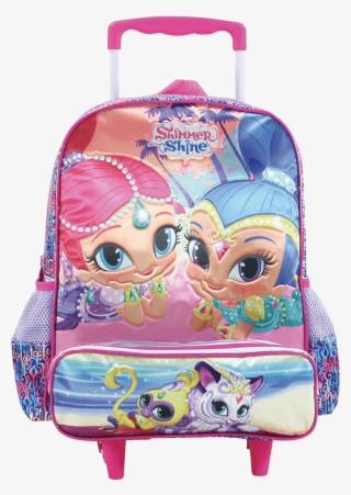 Mala Com Rodas 14 Shimmer & Shine Double Trouble - Shimmer And Shine #5101721