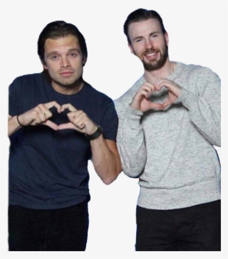 Chrisevans Sebastianstan Mcu Buckybarnes Steverogers - Steve Rogers And Bucky Barnes Memes #5103312
