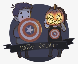 Happy October From Steve And Bucky Fanart By Pinkbucky - Captain America #5103367