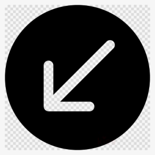 Arrow Clipart Arrow Computer Icons Button - Circle With Transparent Background #5103616