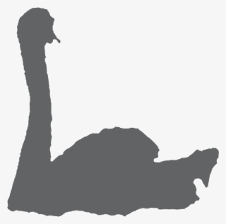 Swan In Water - Silhouette #5103738 Swan In Water - Silhouette #5103738