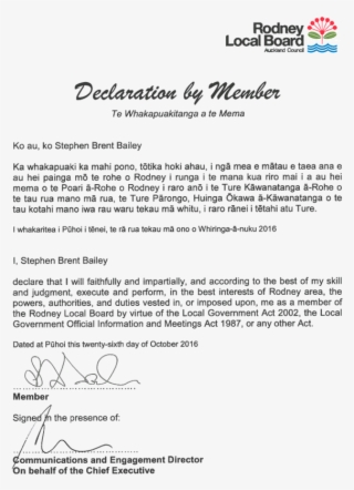 Page - Howick Local Board #5104423