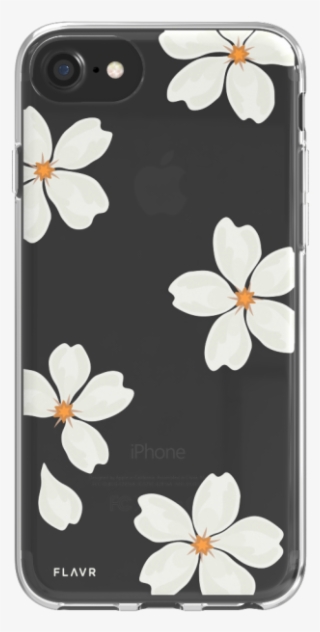 White Petals - Flavr Backcover Iplate White Petals Für Iphone X #5105100