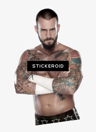 Cm Punk Wwe - Tattoo #5105647