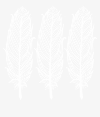 White Feather - Wordpress Logo White Png #5106189