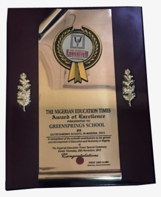 Outstanding School In Nigeria - Document #5106378