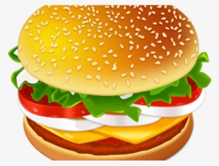 Original - Transparent Background Burger Clip Art #5107069