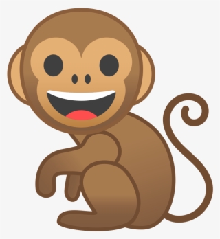Monkey Icon - Monkey Emoji Google #5107644