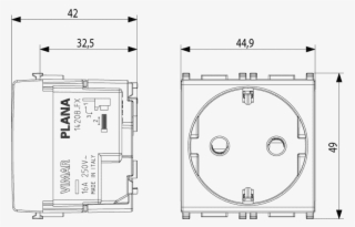 Drawings - Dimension Prise De Courant #5107976