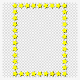 Yellow Star Border Clipart Borders And Frames Clip - Clip Art #5108606