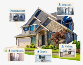 Condo Water Leak Detection - Bathrooms #5109341