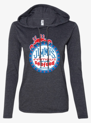 Anvil Ladies' Ls T-shirt Hoodie #5109894