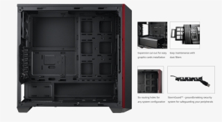 Challenge The Confines Of The Masterbox 5 By Creating - Cooler Master Masterbox 5 Msi Gaming Edition #5111339