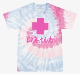 Pink Dolphin Promo Tie Dye T-shirt Mens Fall 2018 Tee - T-shirt #5111717