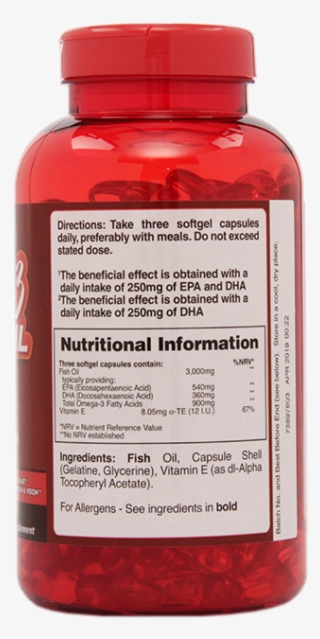 Holland & Barrett Omega 3 Fish Oil Concentrate 250 - Holland & Barrett Fish Oil #5112196