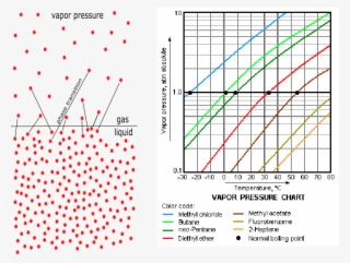 Vapor Pressure Illustration And Plots - Nicotine Vapor Pressure Curve #5112579