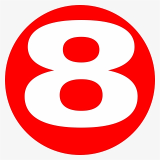 Image Result For Red X Cross Png - Number 8 In A Red Circle #5113921