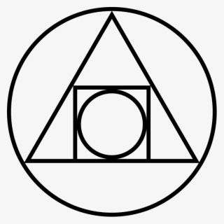 File - Squaredcircle - Svg - Philosopher Stone #5114045