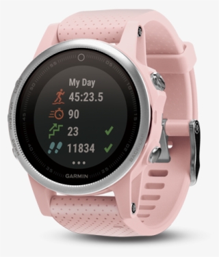 Garmin Fenix 5s Watch - Garmin Fenix 5s White With Carrara White Band #5115383