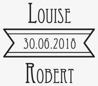 Retro Banner Names & Date Stamp - Anything But Love [book] #5116168