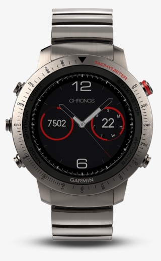 Fenix Chronos Titanium With Brushed Titanium Hybrid - Garmin Fenix 5x Sapphire #5116406