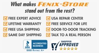 Fenix Led Flashlights - Better Business Bureau #5116533