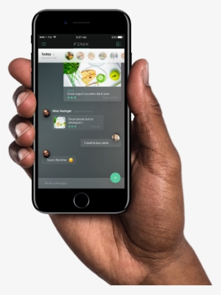 Working Out Is Only 20% Of The Battle - Hand Holding Iphone X #5116653