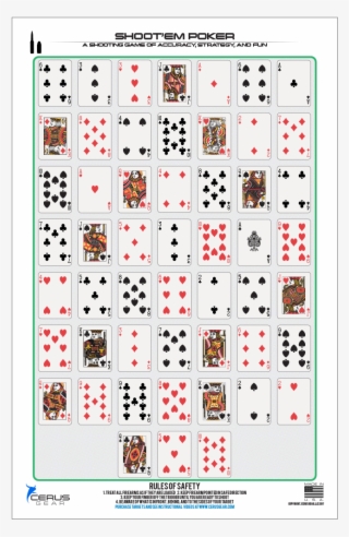 Shoot 'em Up Poker Target - 【ピーターラビットにも並ぶ童話の名作】トランプ リトルグレイラビット C #5117061