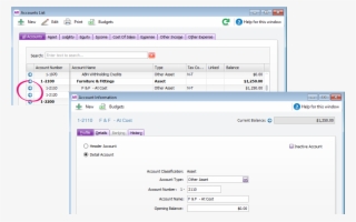 Accounts List - Open Account - Myob Create Account #5117815
