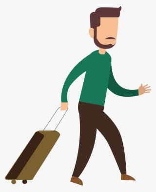 Adobe Icon Travel Transprent Png Free - Travel People Cartoon Png #5118407