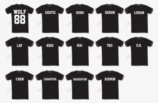Exo Wolf 88 Shirt Malaysia - Top Brand Shirts Logo #5118610