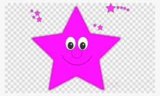 Cute Star Clipart Drawing Clip Art - Star In Violet Color #5119118