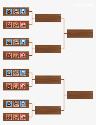 Un Bracket À Élimination Directe Où Chaque Joueur Qualifié - Kings Cup 2 Brackets #5119439