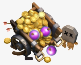 Loot Cart V2 - Elixir Clash Of Clans #5119726