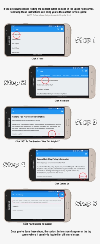 For Those Having Issues Finding Contact Button In-game - Iphone #5119921