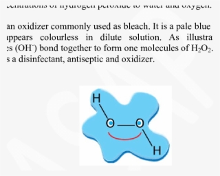 Hydrogen Peroxide Oh-bond - H2o2 #5120191