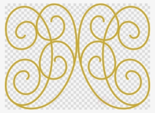 Download Fancy Gold Swirls Clipart Clip Art Gold Yellow - Clip Art #5121231
