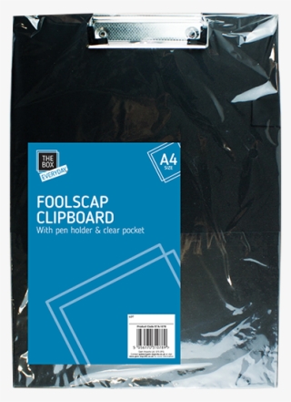 Black A4 Foolscap Clipboard - Clipboard #5121452