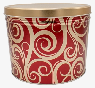 Golden Swirls 14lb Hershey's Holiday Mix Tin #5121457
