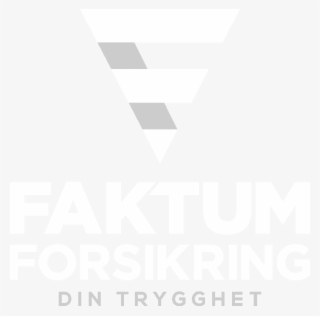 Faktum Logo Hvit - Poster #5122124