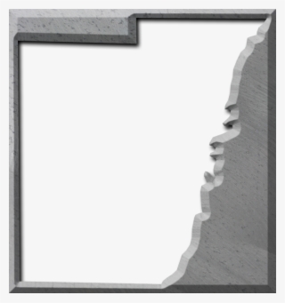 A Map Of Calhoun With The Map Area Carved Out Of A - Picture Frame #5122168