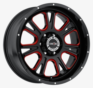 Vision Fury Wheels - Vision 399 Fury, Black #5123095