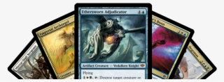 Magic Cards Png Clipart Black And White Stock - Ethersworn Adjudicator - Conflux - Magic: The Gathering #5123416