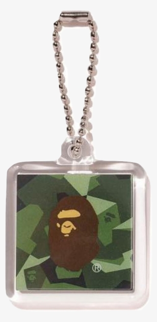 A Bathing Ape Splinter Camo Keychain - Bathing Ape #5123555