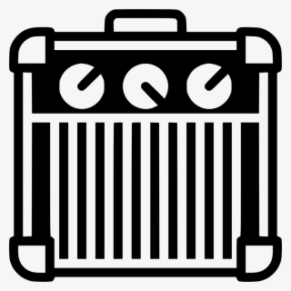 Amplifier Svg Png Icon - Guitar Amp Free Png #5123893