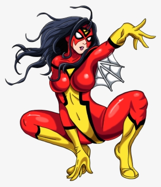 Spider Clipart Transparent Background - Bishoujo Spider Woman #5123895