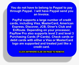 You Do Not Have To Belong To Paypal To Pay Through - Mass Media #5124040